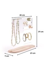 Modern Dekoratif Pleksi Çok Amaçlı Takı, Aksesuar Standı - Görsel 3