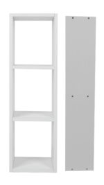 Elmas Dekoratif Çok Amaçlı Yatay Ve Dikey Kullanılabilir Raf, Kitaplık 005820 - Görsel 4