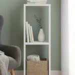 Elmas Dekoratif İkili Çok Amaçlı Yatay Raf, Kitaplık 005823